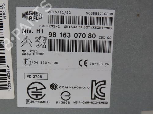 Radio RENAULT TWINGO III (BCM_, BCA_) 1.0 SCe 70 | BP24625060E6 - Image 3