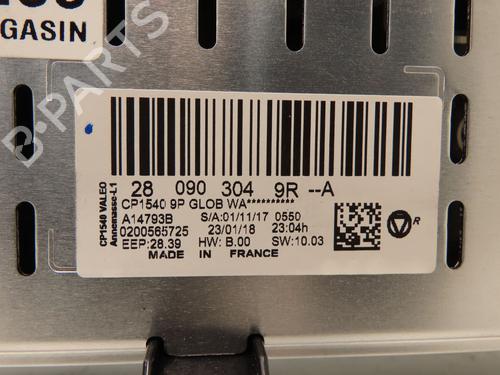 Afficheur RENAULT MEGANE IV Hatchback (B9A/M/N_) 1.6 dCi 165 (163 hp) 30952183