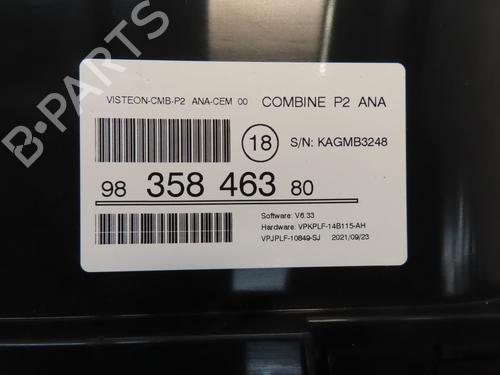 Used Instrument cluster PEUGEOT 2008 II (UD_, US_, UY_, UJ_, UR_, UC_) e-2008 (UKZKXZ) (136 hp) 25149903