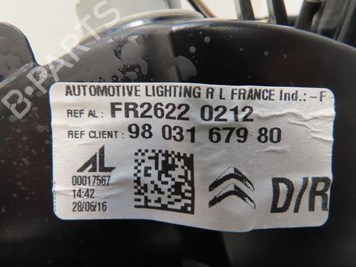 Używane Lampa tylna prawa DS DS 5 (KF_) 1.6 BlueHDi 120 (120 hp) 30605771