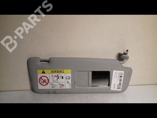 Right sun visor AUDI A3 Sportback (8VA, 8VF) 1.6 TDI (110 hp) 8V0857552RFT9