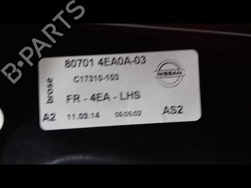 Used Front left window mechanism NISSAN QASHQAI II SUV (J11, J11_) 1.2 DIG-T (115 hp) 14956897