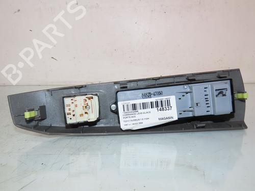 Left front window switch TOYOTA PRIUS Liftback (_W2_) 1.5 Hybrid (NHW20_, NHW20R) | BP27216534I27 