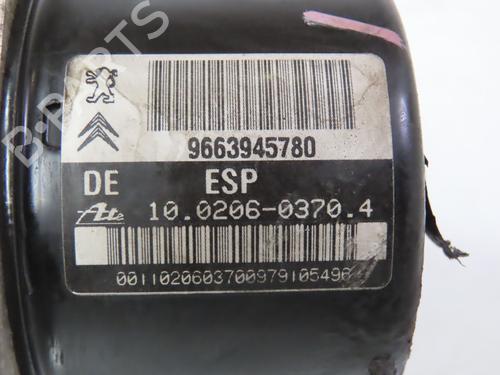 ABS pump PEUGEOT 207 (WA_, WC_) 1.6 HDi | BP24706385M43 