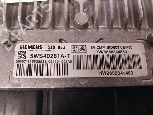 Engine control unit (ECU) CITROËN C4 I (LC_) 2.0 HDi | BP11971587M57