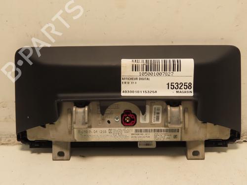 Used Display monitor BMW X1 (F48) sDrive 18 d (150 hp) 29516410