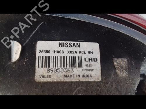 Used Right taillight NISSAN MICRA IV (K13K, K13KK) 1.2 DIG-S (98 hp) 12058399