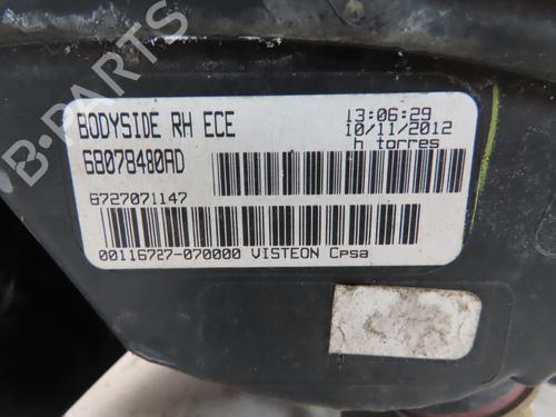 Used Right taillight FIAT FREEMONT (345_) 2.0 JTD (170 hp) 28159498