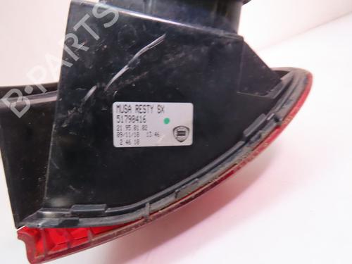 Used Left taillight LANCIA MUSA (350_) 1.4 (350.AXA11, 350.AXA1A) (95 hp) 15886558
