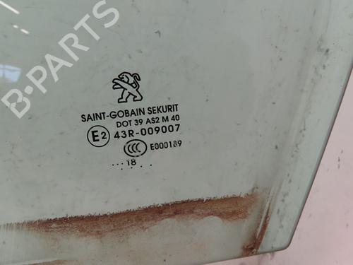 Used Front left door window PEUGEOT 2008 I (CU_) 1.2 THP 110 / PureTech 110 (110 hp) 29963719
