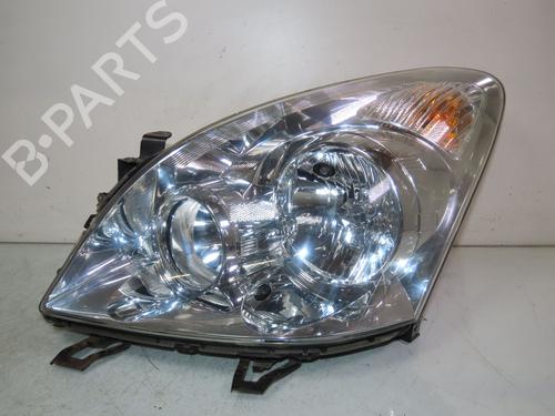 Used Left headlight TOYOTA COROLLA Verso (ZER_, ZZE12_, R1_) 2.2 D-4D (AUR10_, AUR10R) (136 hp) 30954629