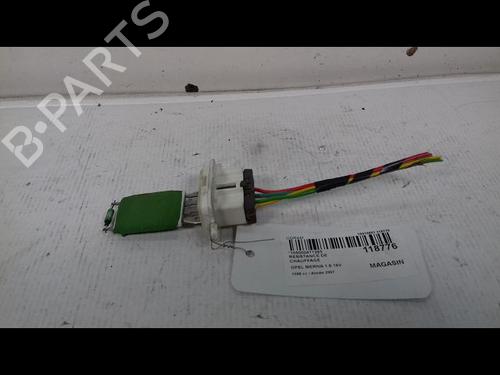 Used Heater resistor OPEL MERIVA A MPV (X03) 1.6 (E75) (105 hp) 11677704