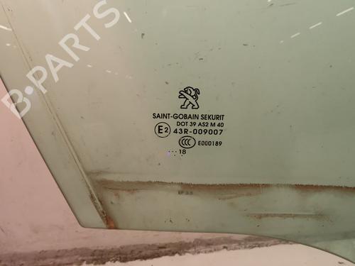 Used Front right door window PEUGEOT 2008 I (CU_) 1.6 BlueHDi 120 (120 hp) 31325221