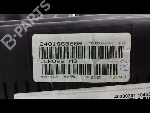 Instrument cluster RENAULT SCÉNIC III (JZ0/1_) 1.2 TCe | BP9160660C47 