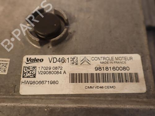 Used Engine control unit (ECU) Engine control unit (ECU) PEUGEOT 208 I (CA_, CC_) 1.2 THP 110 (110 hp) 33947160 33947160