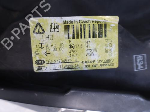 Used Right headlight Right headlight FORD FIESTA VI (CB1, CCN) 1.4 TDCi (68 hp) 33894135 33894135