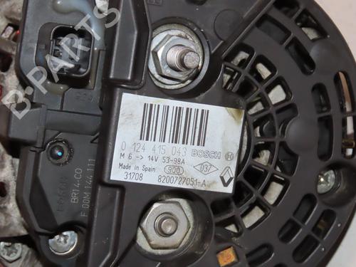 Used Alternator DACIA SANDERO 1.4 (BS0C, BS0A, BS0G, BS1F, BS0E) (75 hp) 30950716