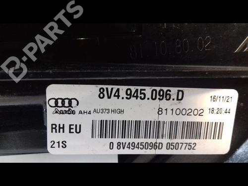 Used Right taillight AUDI A3 Sportback (8VA, 8VF) 2.0 TDI quattro (150 hp) 12095724