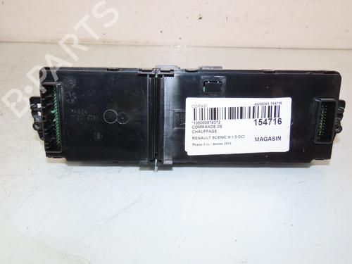 Climate control RENAULT SCÉNIC III (JZ0/1_) 1.5 dCi | BP27621812I5
