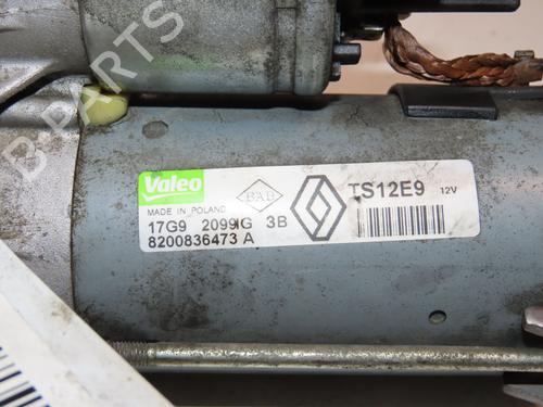 Starter RENAULT CLIO III (BR0/1, CR0/1) 1.5 dCi (BR17, CR17) | BP29872665M8