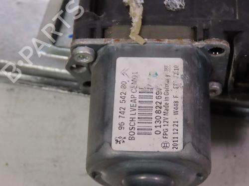 Raammechaniek links voor PEUGEOT 208 I (CA_, CC_) 1.6 HDi (92 hp) 20243635