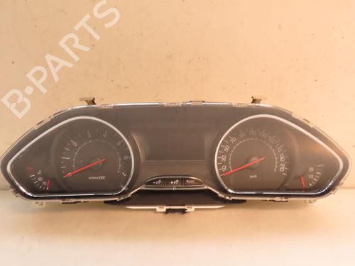 Used Instrument cluster PEUGEOT 208 I (CA_, CC_) 1.2 VTI 82 (82 hp) 17241784