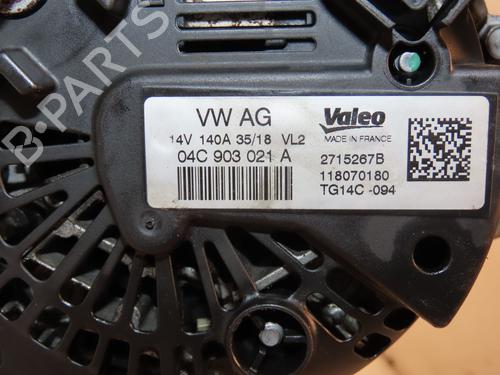Alternator AUDI A3 Sportback (8VA, 8VF) 35 TFSI | BP30950708M7