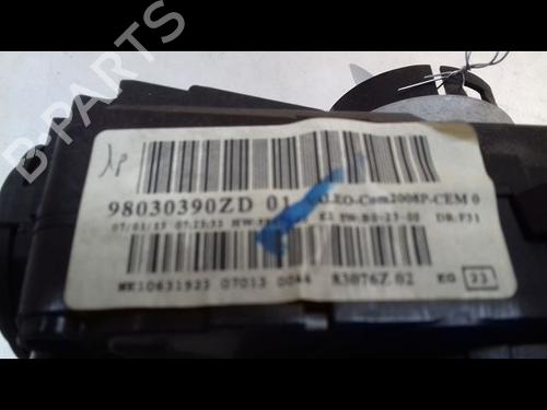 Used Steering column stalk PEUGEOT 208 I (CA_, CC_) 1.4 HDi (68 hp) 12355036