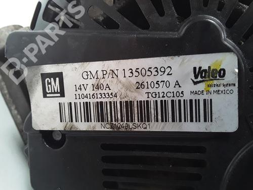 Alternator OPEL CORSA D (S07) 1.3 CDTI (L08, L68) | BP9341708M7 