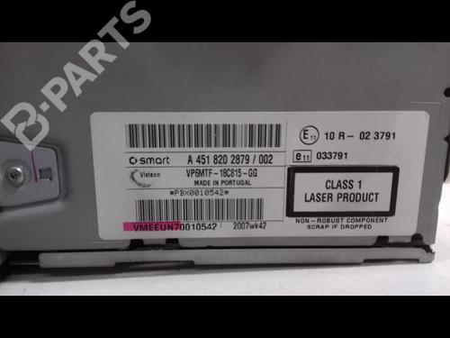 Radio SMART FORTWO Coupe (451) 0.8 CDi (451.300) | BP8991874E6 