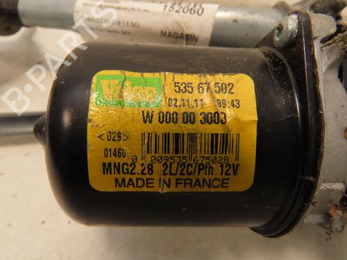 Used Front wiper motor RENAULT CLIO III (BR0/1, CR0/1) 1.5 dCi (75 hp) 30955201