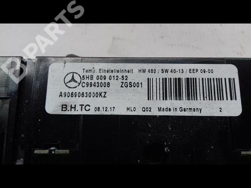 Climate control MERCEDES-BENZ SPRINTER 3-t Van (B906) 214 CDI (906.611, 906.613) | BP8997433I5 