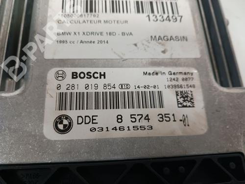 Used Engine control unit (ECU) BMW X1 (E84) xDrive 18 d (143 hp) 11702716