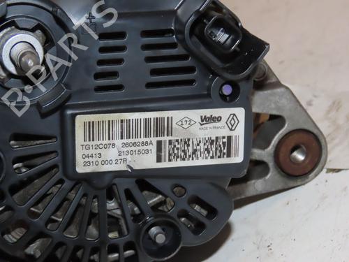 Used Alternator RENAULT MEGANE III Hatchback (BZ0/1_, B3_) 1.5 dCi (BZ0C) (90 hp) 28136495