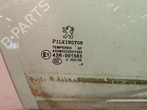 Front right door window PEUGEOT 207 (WA_, WC_) 1.6 HDi | BP30954239C19