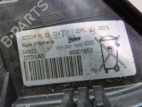 Used Right headlight RENAULT LAGUNA III (BT0/1) 2.0 dCi (BT01, BT08, BT09, BT0E, BT0K, BT12, BT1C, BT1D,... (150 hp) 15672224