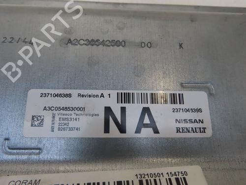 Used Engine control unit (ECU) RENAULT CLIO V (B7_) 1.0 TCe 90 (B7MT) (91 hp) 25905953
