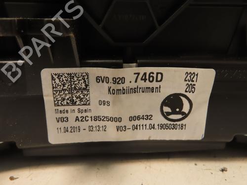 instrument-cluster-skoda-fabia-iii-nj3-2014-2015-2016-2017-2018-2019-2020-2021-31796316 main image