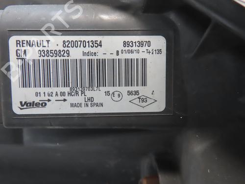 Used Left headlight RENAULT TRAFIC II Van (FL) 2.0 dCi 115 (FL01, FL0U) (114 hp) 25450607