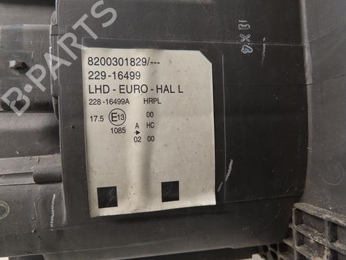 Left headlight RENAULT MODUS / GRAND MODUS (F/JP0_) 1.5 dCi (FP0D, JP0D) | BP30486725C28