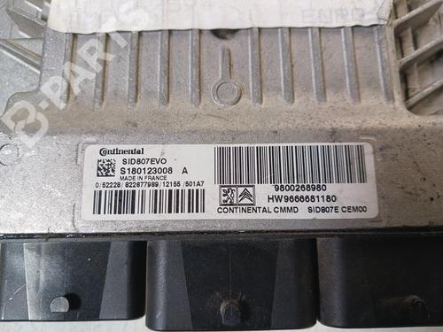 Used Engine control unit (ECU) PEUGEOT 208 I (CA_, CC_) 1.6 HDi (114 hp) 11725195