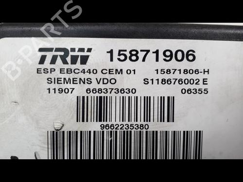 Used ABS pump CITROËN C6 (TD_) 2.7 HDi (204 hp) 10684381