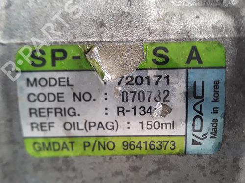 AC compressor CHEVROLET AVEO / KALOS Hatchback (T250, T255) 1.2 LPG | BP23149341M34