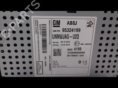 Radio OPEL MOKKA / MOKKA X (J13) 1.7 CDTI (_76) | BP8995299E6