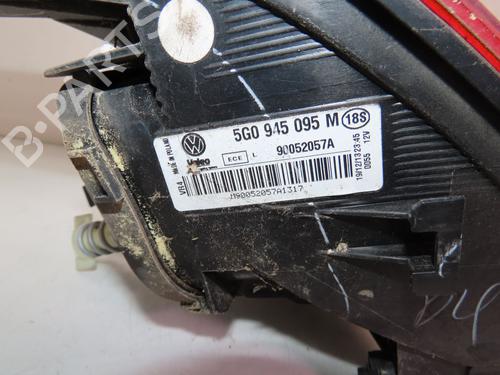 Used Left taillight VW GOLF VII (5G1, BQ1, BE1, BE2) 1.6 TDI (105 hp) 15842287