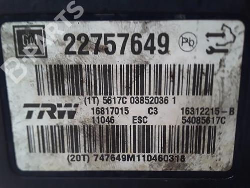 ABS pump OPEL INSIGNIA A Sports Tourer (G09) 2.0 CDTI (35) | BP9223575M43 