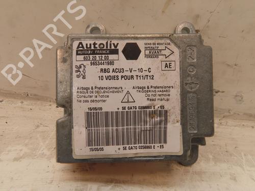 Airbag styreenhed PEUGEOT 206 Hatchback (2A/C) 1.4 i (75 hp) 28082192