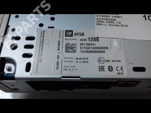Radio OPEL KARL (C16) 1.0 | BP8982462E6 