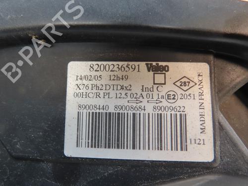 Used Right headlight RENAULT KANGOO (KC0/1_) 1.5 dCi (KC08, KC09) (82 hp) 17215003