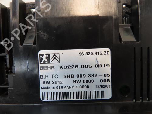 Used Climate control CITROËN C5 III (RD_) 1.6 HDi 110 (RD9HZC) (109 hp) 28086563
